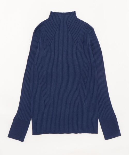 INTERPLANET(インタープラネット)の「ボトルネックヒートプルオーバー(ニット/セーター・レディース・オフホワイト/ブラック/マスタード/ホワイト系/ブルー・FREE)」の17枚目の写真