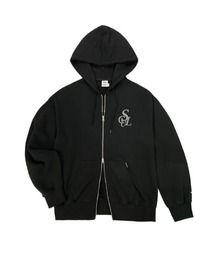 SCULPTOR（スカルプター）の「Flocking Symbol Logo Hoodie Zip
