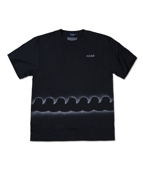 muta marine(ムータ・マリン)の「ACANTHUS x muta MARINE STENCIL TEE(Tシャツ/カットソー・メンズ・ホワイト/ネイビー/ホワイト系その他/ブラック・8/7/5/6/4)」の4枚目の写真