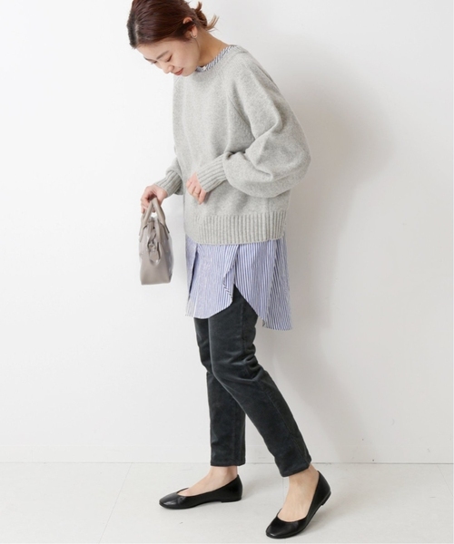 JOURNAL STANDARD relume（ジャーナルスタンダード　レリューム）の「■《追加》コーデュロイイージースキニーパンツ（その他パンツ・レディース・チャコールグレー/ブラウン/ベージュ・36/38/40）」の5枚目の写真