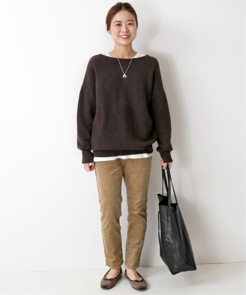 JOURNAL STANDARD relume（ジャーナルスタンダード　レリューム）の「■《追加》コーデュロイイージースキニーパンツ（その他パンツ・レディース・チャコールグレー/ブラウン/ベージュ・36/38/40）」の16枚目の写真