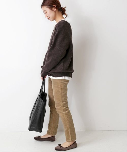 JOURNAL STANDARD relume（ジャーナルスタンダード　レリューム）の「■《追加》コーデュロイイージースキニーパンツ（その他パンツ・レディース・チャコールグレー/ブラウン/ベージュ・36/38/40）」の17枚目の写真