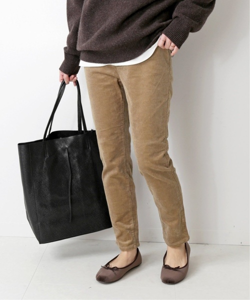 JOURNAL STANDARD relume（ジャーナルスタンダード　レリューム）の「■《追加》コーデュロイイージースキニーパンツ（その他パンツ・レディース・チャコールグレー/ブラウン/ベージュ・36/38/40）」の18枚目の写真