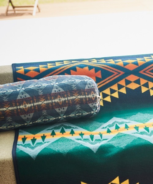 ▶︎ PENDLETON ペンドルトン【クッション】新品未使用、未開封、タグ付き 新品未使用 PENDLETON ペンドルトン クッション ホワイト アブラ