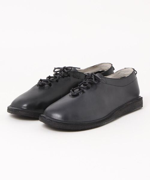 hobo(ホーボー)の「【hobo】ARTISAN LACE UP SHOES OILED COW LEATHER(その他シューズ・メンズ・ブラック・28)」の1枚目の写真