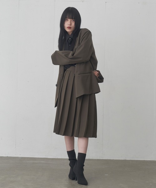 FEKETE（フェケテ）の「OVERSIZED DOUBLE TAILORED JACKET / オーバー