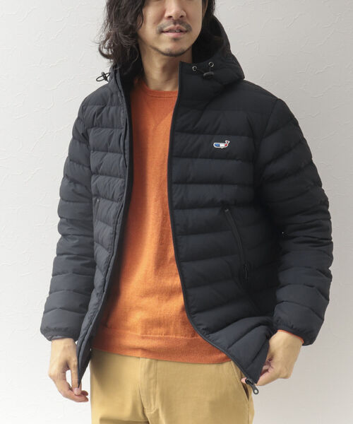 NOLLEY'S goodman(ノーリーズグッドマン)の「【定番クジラアイテム】クジラミドルダウンジャケット(※撥水コーデュラナイロン使用)(ダウンジャケット/コート・メンズ・ネイビー/ブラック/ベージュ・S/M/L)」の19枚目の写真
