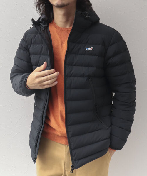 NOLLEY'S goodman(ノーリーズグッドマン)の「【定番クジラアイテム】クジラミドルダウンジャケット(※撥水コーデュラナイロン使用)(ダウンジャケット/コート・メンズ・ネイビー/ブラック/ベージュ・S/M/L)」の20枚目の写真