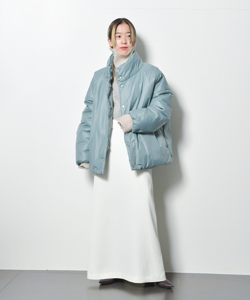 CITYSHOP（シティーショップ）の「STRETCH SATIN スカート（スカート・レディース・ブラック/ホワイト・34/36/38）」の10枚目の写真