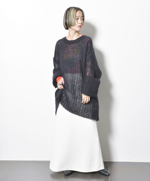 CITYSHOP（シティーショップ）の「STRETCH SATIN スカート（スカート・レディース・ブラック/ホワイト・34/36/38）」の13枚目の写真