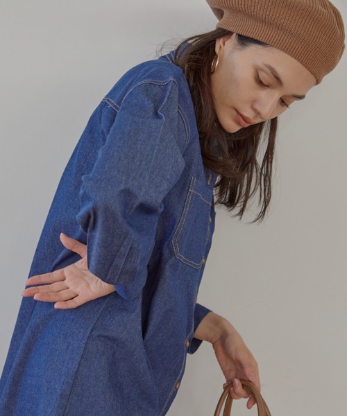 ACYM(アシーム)の「Standard knit ベレー(ハンチング/ベレー帽・レディース・ブラック/ブラウン・FREE)」の13枚目の写真