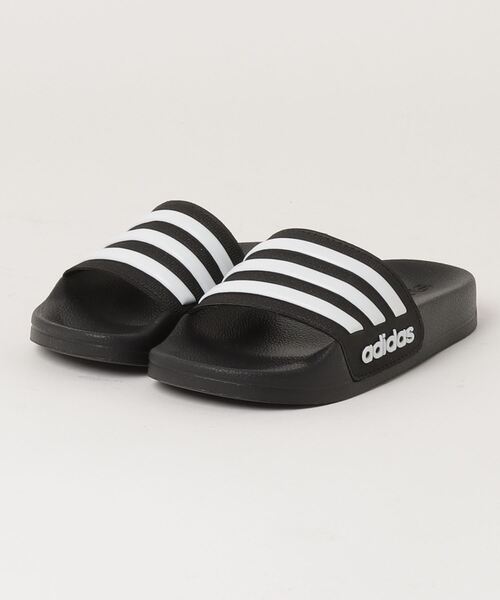 adidas（アディダス）の「アディレッタ シャワー サンダル / Adilette Shower Slides / アディダス（サンダル・キッズ・ブラック・18cm/23.0cm/19.0cm/24.0cm/17.0cm/20.0cm/21.0cm/22.0cm/25.0cm）」の10枚目の写真