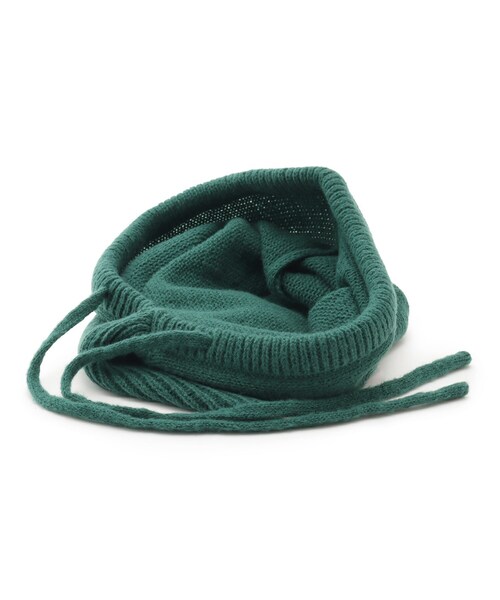 SHOO・LA・RUE（シューラルー）の「◆ニットバラクラバ（その他小物・レディース・ブラック/グリーン/アイボリー・00）」の4枚目の写真