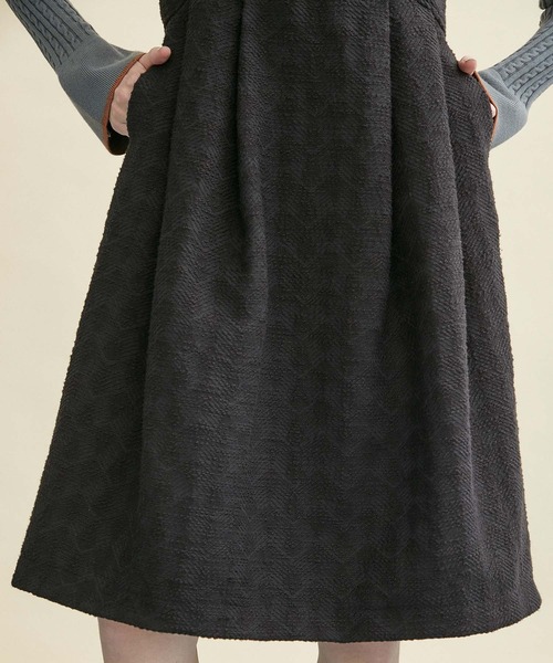 INella(イネラ)の「【INella/イネラ】ジオメトリックジャガードミニワンピース(ワンピース・レディース・ブラック/その他2・FREE)」の10枚目の写真