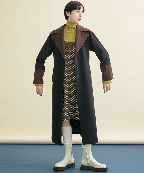 INella(イネラ)の「【INella/イネラ】ジオメトリックジャガードミニワンピース(ワンピース・レディース・ブラック/その他2・FREE)」の12枚目の写真