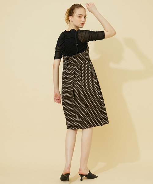 INella(イネラ)の「【INella/イネラ】ジオメトリックジャガードミニワンピース(ワンピース・レディース・ブラック/その他2・FREE)」の22枚目の写真