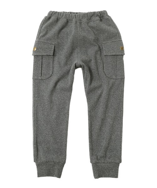 devirock（デビロック）の「やわらか ストレッチ カーゴパンツ（カーゴパンツ・キッズ・ブラック/ネイビー/ヘザーチャコール/カーキ/ダークオリーブ・140cm/110cm/130cm/150cm/100cm/120cm/160cm）」の8枚目の写真