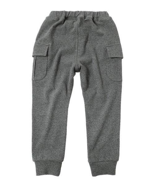 devirock（デビロック）の「やわらか ストレッチ カーゴパンツ（カーゴパンツ・キッズ・ブラック/ネイビー/ヘザーチャコール/カーキ/ダークオリーブ・140cm/110cm/130cm/150cm/100cm/120cm/160cm）」の9枚目の写真