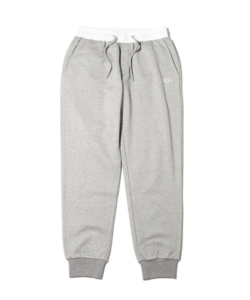 UGG（アグ）の「UGG@mos ドッキング スウェットパンツ / アグ ドッキング スウェットパンツ（スウェットパンツ・レディース・グレー/ネイビー・L/M）」の2枚目の写真