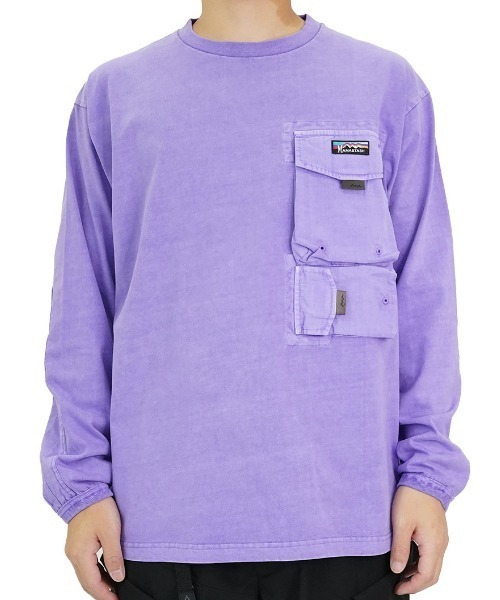 MANASTASH（マナスタッシュ）の「MANASTASH/マナスタッシュ/ARMOR LONG SLEEVE '23（Tシャツ/カットソー・メンズ・ホワイト/ブラック/バイオレット/レモンイエロー・X-LARGE/XX-LARGE/MEDIUM/LARGE）」の18枚目の写真