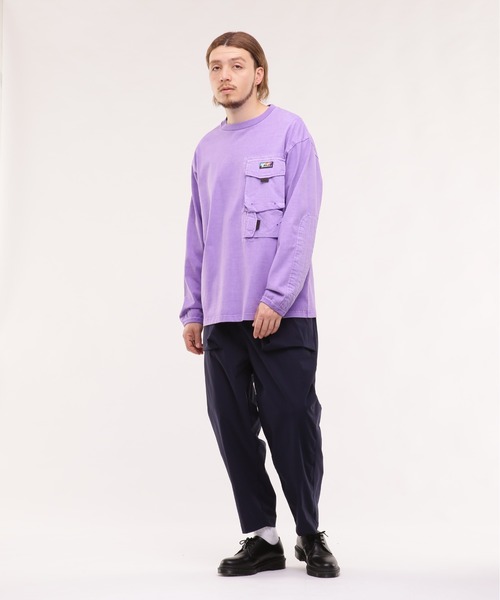 MANASTASH（マナスタッシュ）の「MANASTASH/マナスタッシュ/ARMOR LONG SLEEVE '23（Tシャツ/カットソー・メンズ・ホワイト/ブラック/バイオレット/レモンイエロー・X-LARGE/XX-LARGE/MEDIUM/LARGE）」の9枚目の写真