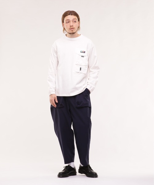 MANASTASH（マナスタッシュ）の「MANASTASH/マナスタッシュ/ARMOR LONG SLEEVE '23（Tシャツ/カットソー・メンズ・ホワイト/ブラック/バイオレット/レモンイエロー・X-LARGE/XX-LARGE/MEDIUM/LARGE）」の6枚目の写真