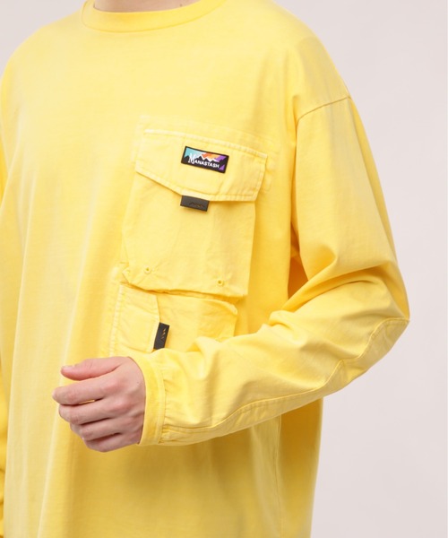 MANASTASH（マナスタッシュ）の「MANASTASH/マナスタッシュ/ARMOR LONG SLEEVE '23（Tシャツ/カットソー・メンズ・ホワイト/ブラック/バイオレット/レモンイエロー・X-LARGE/XX-LARGE/MEDIUM/LARGE）」の10枚目の写真