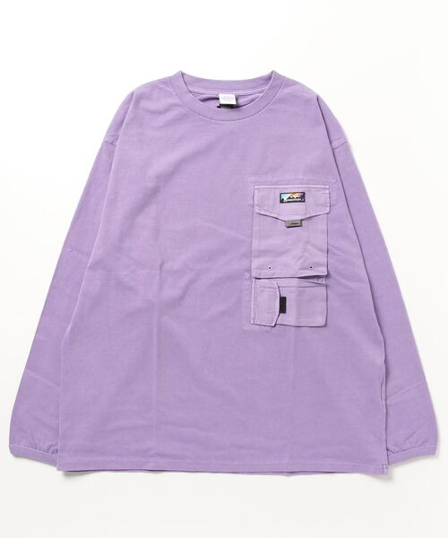 MANASTASH（マナスタッシュ）の「MANASTASH/マナスタッシュ/ARMOR LONG SLEEVE '23（Tシャツ/カットソー・メンズ・ホワイト/ブラック/バイオレット/レモンイエロー・X-LARGE/XX-LARGE/MEDIUM/LARGE）」の8枚目の写真