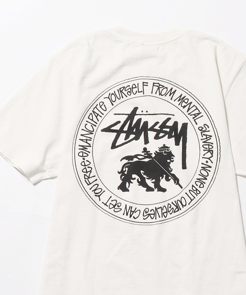 STUSSY(ステューシー)の「STUSSY/ステューシー RASTA DOT PIG. DYED TEE 半袖Tシャツ(Tシャツ/カットソー・メンズ・ナチュラル・S)」の1枚目の写真