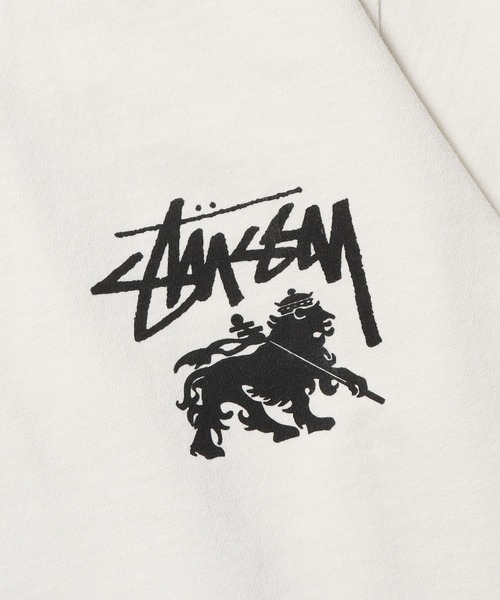 STUSSY(ステューシー)の「STUSSY/ステューシー RASTA DOT PIG. DYED TEE 半袖Tシャツ(Tシャツ/カットソー・メンズ・ナチュラル・S)」の4枚目の写真