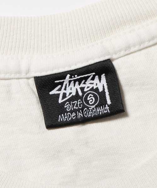 STUSSY(ステューシー)の「STUSSY/ステューシー RASTA DOT PIG. DYED TEE 半袖Tシャツ(Tシャツ/カットソー・メンズ・ナチュラル・S)」の3枚目の写真