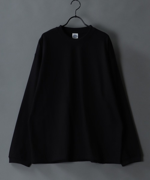 SITRY（シトリー）の「Heavy weight T-shirt/ヘビーウェイト ロングスリーブTシャツ（Tシャツ/カットソー・メンズ・ホワイト/ヘザーグレー/ネイビー/チャコールグレー/ブラック・L/M）」の3枚目の写真