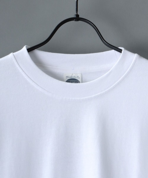 SITRY（シトリー）の「Heavy weight T-shirt/ヘビーウェイト ロングスリーブTシャツ（Tシャツ/カットソー・メンズ・ホワイト/ヘザーグレー/ネイビー/チャコールグレー/ブラック・L/M）」の6枚目の写真