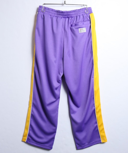 VISION STREET WEAR（ヴィジョンストリートウェア）の「【VISION STREET WEAR】セットアップ対応 スケータートラックパンツ / カラージャージ（その他パンツ・レディース・アイボリー/パープル/イエロー/ブラック・MEDIUM/LARGE/X-LARGE）」の7枚目の写真