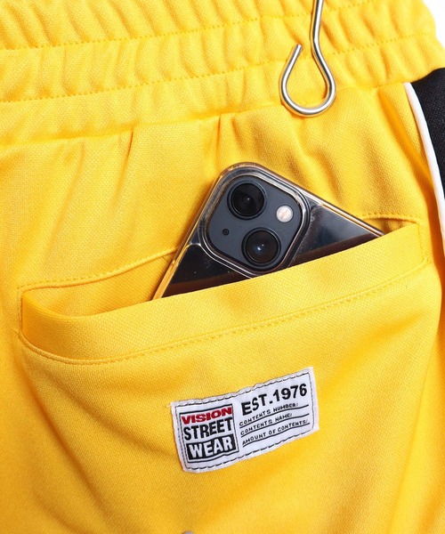 VISION STREET WEAR（ヴィジョンストリートウェア）の「【VISION STREET WEAR】セットアップ対応 スケータートラックパンツ / カラージャージ（その他パンツ・レディース・アイボリー/パープル/イエロー/ブラック・MEDIUM/LARGE/X-LARGE）」の12枚目の写真
