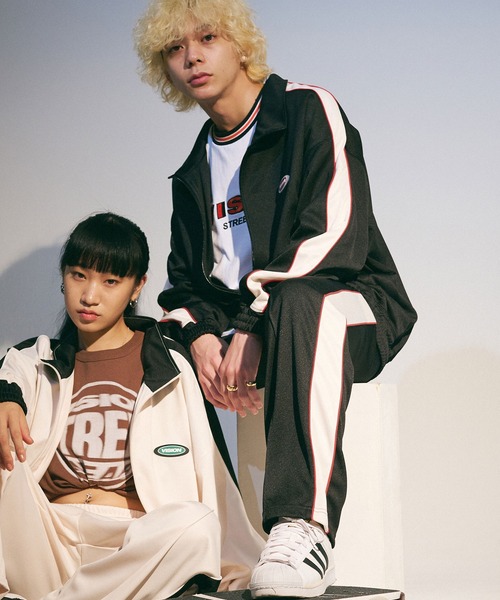 VISION STREET WEAR（ヴィジョンストリートウェア）の「【VISION STREET WEAR】セットアップ対応 スケータートラックパンツ / カラージャージ（その他パンツ・レディース・アイボリー/パープル/イエロー/ブラック・MEDIUM/LARGE/X-LARGE）」の16枚目の写真