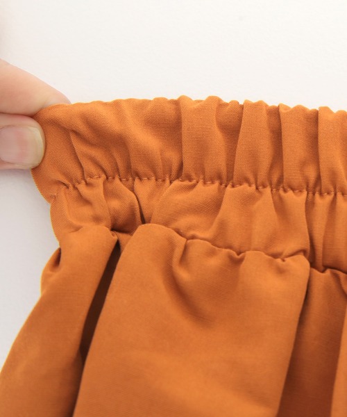 titivate（ティティベイト）の「ギャザーボリュームスカート（スカート・レディース・クリーム/オレンジ/カーキ/ブラック・S/M/L）」の18枚目の写真