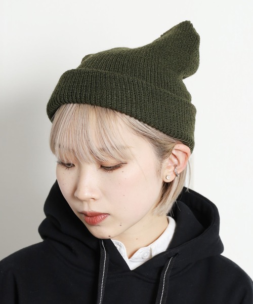 ROTHCO(ロスコ)の「Rothco/ロスコ WOOL WATCH CAP ビーニー ワッチキャップ ニット帽(ニットキャップ/ビーニー・メンズ・ネイビー/カーキ/オリーブ/ブラック・FREE)」の14枚目の写真