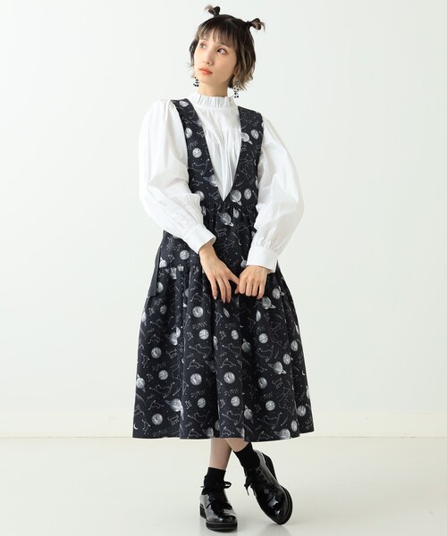 mmts（マミタス）の「mmts / NEW猫星座 ジャンバースカート