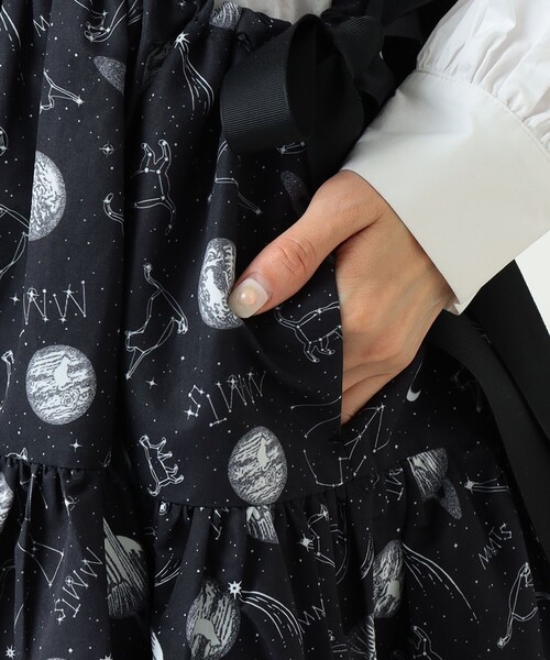 mmts（マミタス）の「mmts / NEW猫星座 ジャンバースカート（スカート・レディース・ブラック・ONE SIZE）」の14枚目の写真