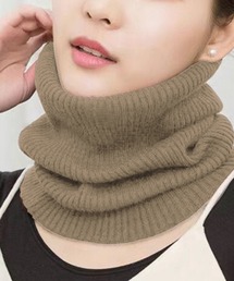 Felt-Maglietta | リブ編みネックウォーマー(ネックウォーマー/スヌード)