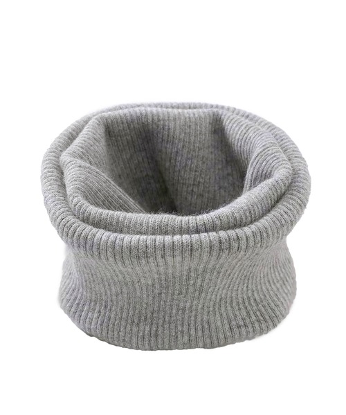 Felt-Maglietta(フェルトマリエッタ)の「リブ編みネックウォーマー(ネックウォーマー/スヌード・レディース・ダークグレー/ブラック/ブラウン/レッド/ベージュ/ホワイト/ライトグレー・FREE)」の16枚目の写真