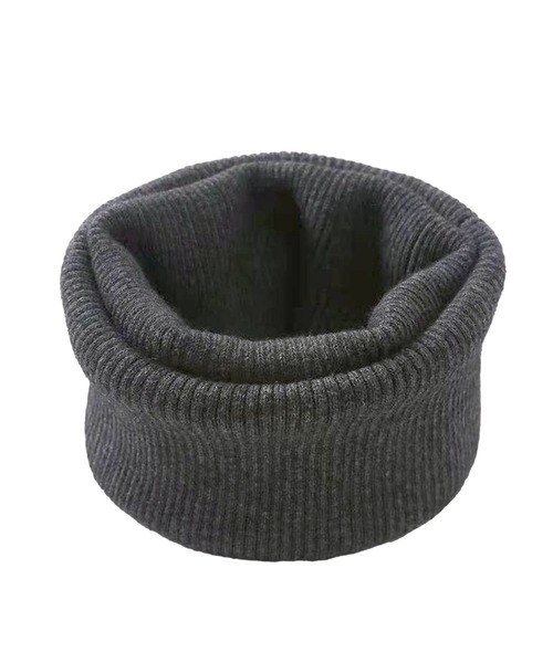 Felt-Maglietta(フェルトマリエッタ)の「リブ編みネックウォーマー(ネックウォーマー/スヌード・レディース・ダークグレー/ブラック/ブラウン/レッド/ベージュ/ホワイト/ライトグレー・FREE)」の20枚目の写真