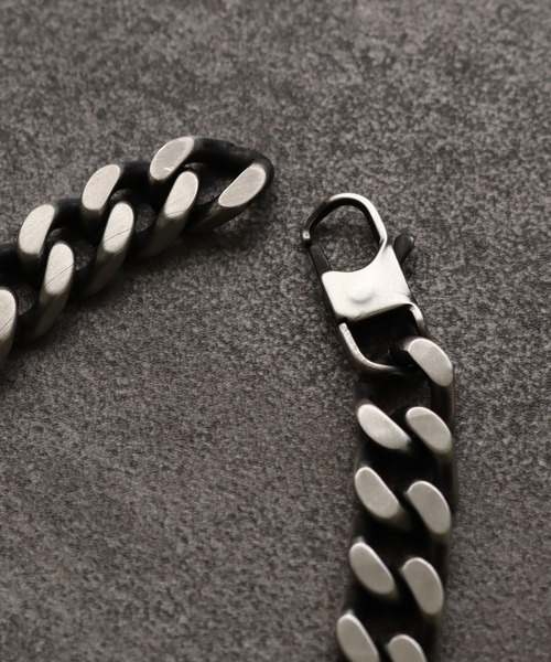 welise（ウェライズ）の「【welise/ウェライズ】ボリュームロッキングチェーンネックレス（ネックレス・メンズ・シルバー/アンティークシルバー・FREE）」の6枚目の写真