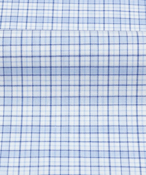 TOKYO SHIRTS(トウキョウシャツ)の「形態安定ノーアイロン ボタンダウン 長袖ビジネスワイシャツ(ビジネスシャツ・メンズ・ライトブルー・首回り39cm-裄丈88cm/首回り42cm-裄丈90cm/首回り43cm-裄丈90cm/首回り45cm-裄丈82cm/首回り45cm-裄丈86cm/首回り45cm-裄丈90cm/首回り47cm-裄丈86cm/首回り47cm-裄丈90cm)」の2枚目の写真