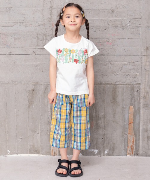 RAGMART(ラグマート)の「チェック7分丈パンツ(その他パンツ・キッズ・グリーン/イエロー・90cm/80cm/95cm)」の7枚目の写真