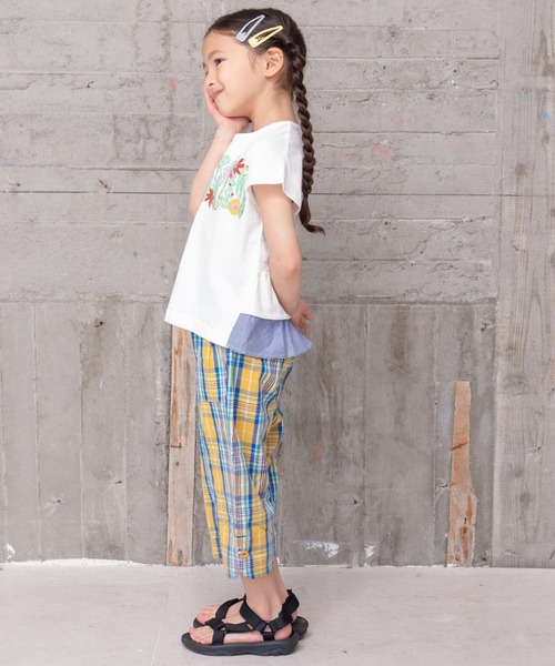 RAGMART(ラグマート)の「チェック7分丈パンツ(その他パンツ・キッズ・グリーン/イエロー・90cm/80cm/95cm)」の8枚目の写真