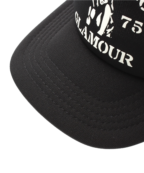HYSTERIC GLAMOUR ROCK PRESS pt メッシュキャップ HYSTERIC GLAMOUR（ヒステリックグラマー）の「ROCK PRESS pt