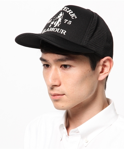 HYSTERIC GLAMOUR ROCK PRESS pt メッシュキャップ HYSTERIC GLAMOUR（ヒステリックグラマー）の「ROCK PRESS pt