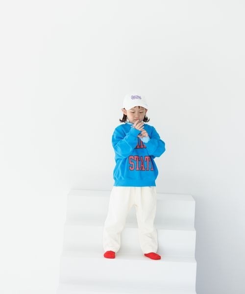 LOWRYS FARM(ローリーズファーム)の「ツイルシシュウCAP 186100(キャップ・キッズ・ブルー/ホワイト/グリーン・FREE)」の6枚目の写真